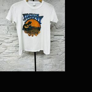 Jimmy Buffett Coral Reefer Band 1979 Tour Turtle T Shirt VERY Rare Single Stitch